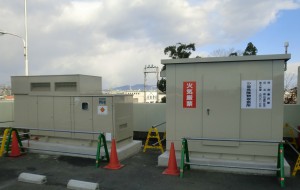 今嶺営業所　非常用発電設備